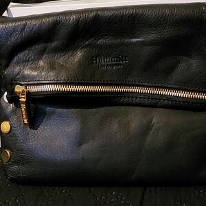 Hammitt Black Leather Clutch